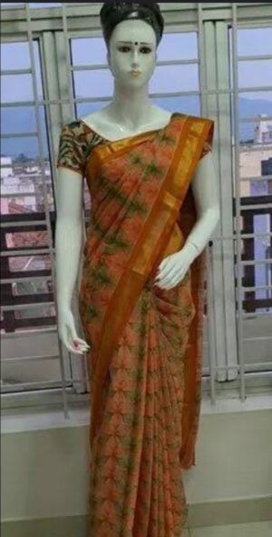 yellow saree